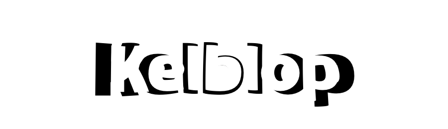 Naive outline: Kelblop, whole-word centering